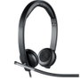Logitech H650e Auriculares Estéreo USB Negro/Plata